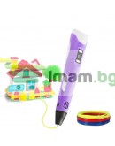 3D PEN писалка за рисуване и моделиране